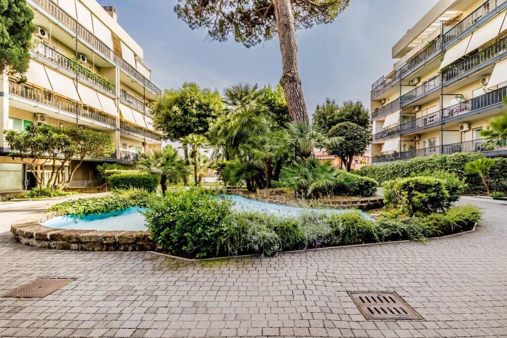 Luxury Apartment Front Of Cavalieri Hilton Hotel 로마 외부 사진
