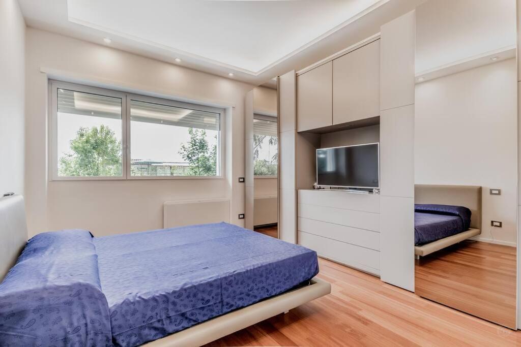 Luxury Apartment Front Of Cavalieri Hilton Hotel 로마 외부 사진